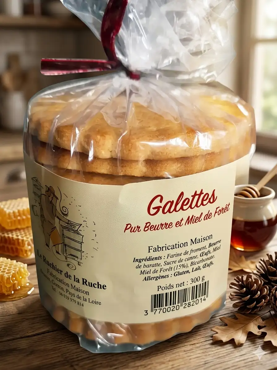 Galettes au miel